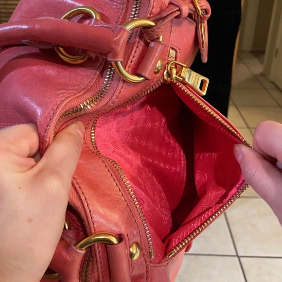 Prada Leather 2 Way Tote Bag - Picture 5 of 14